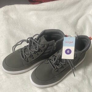 Cat & Jack Gray Kids Rain & Snow Boots